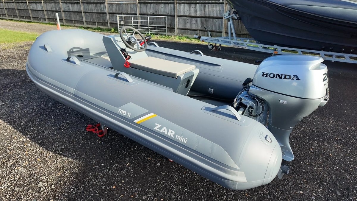 ZAR mini RIB 11 3.3m Jockey Console RIB + Honda BF20