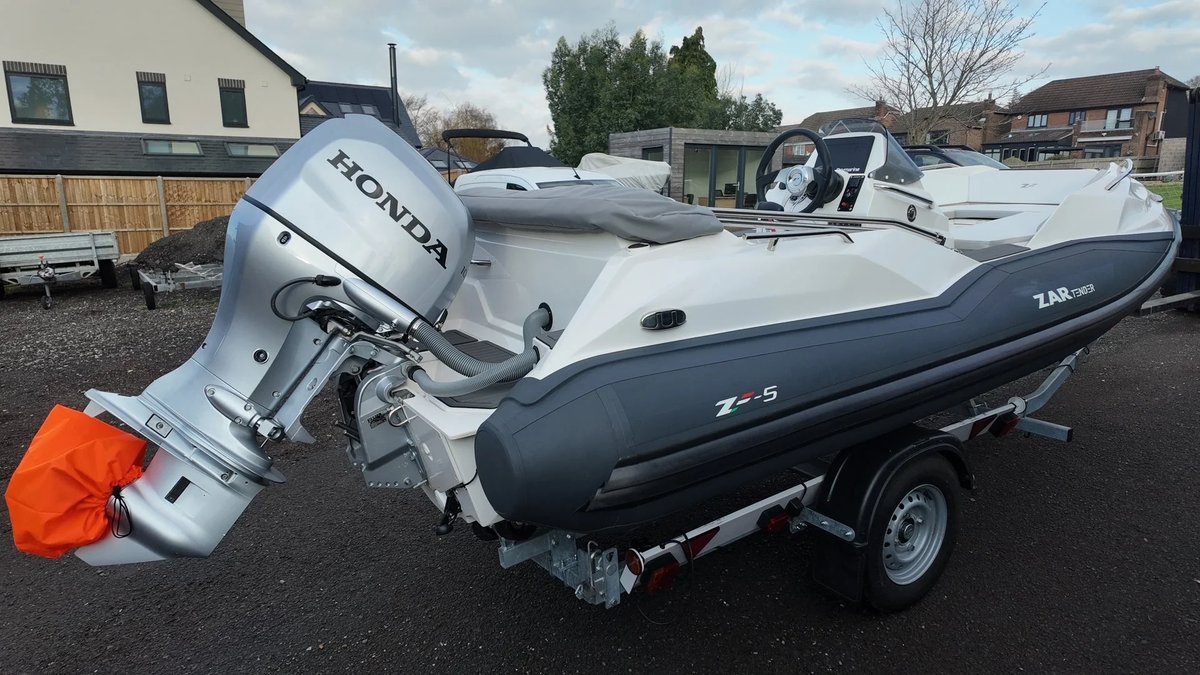 ZAR Tender ZF-5 + Honda Outboard