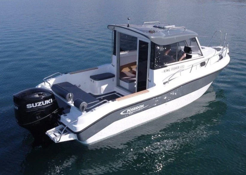 Poseidon King Fisher 650 + Honda Outboard