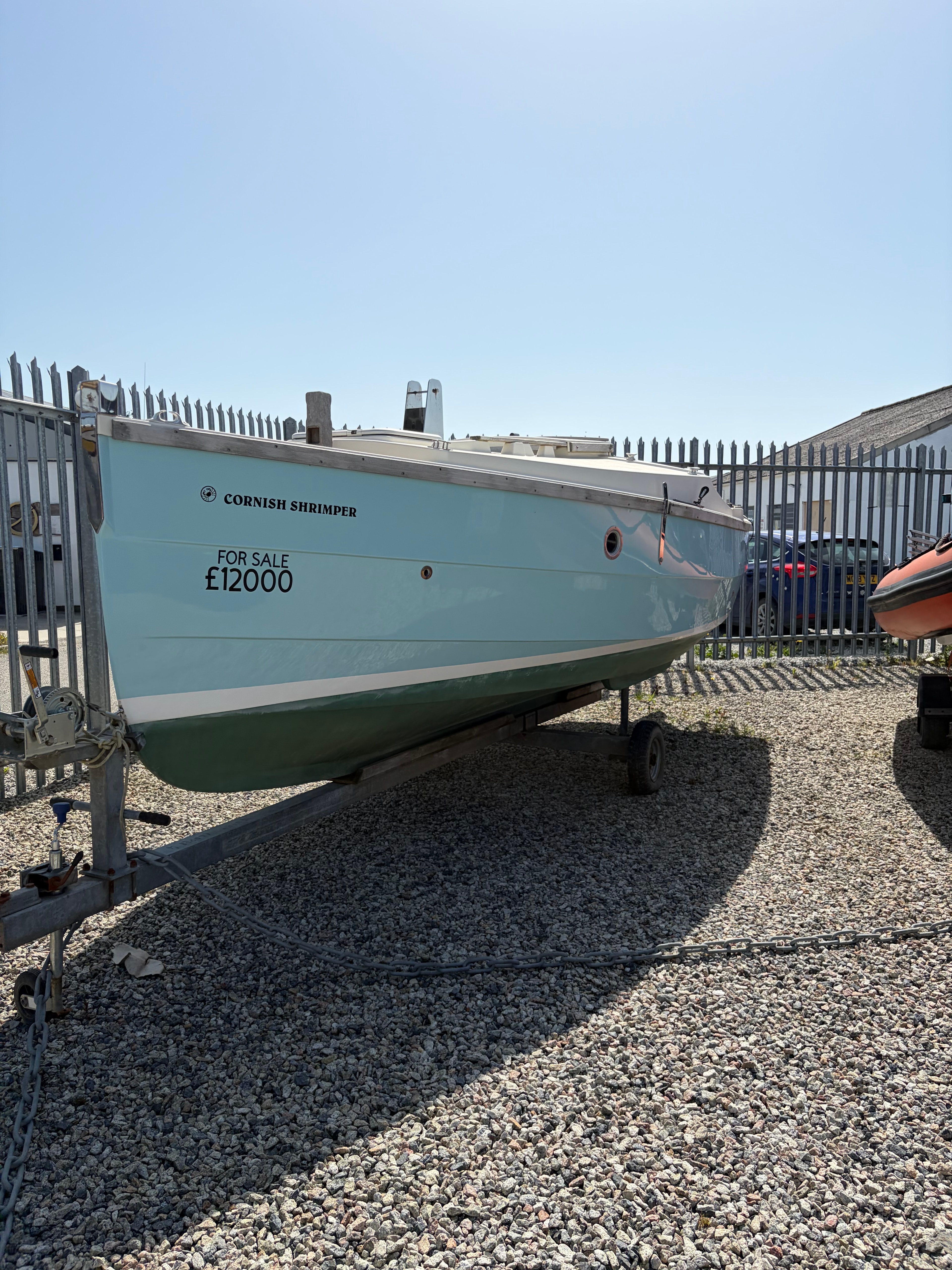 Cornish Crabbers Shrimper 19 Mk2 Sail number: 896