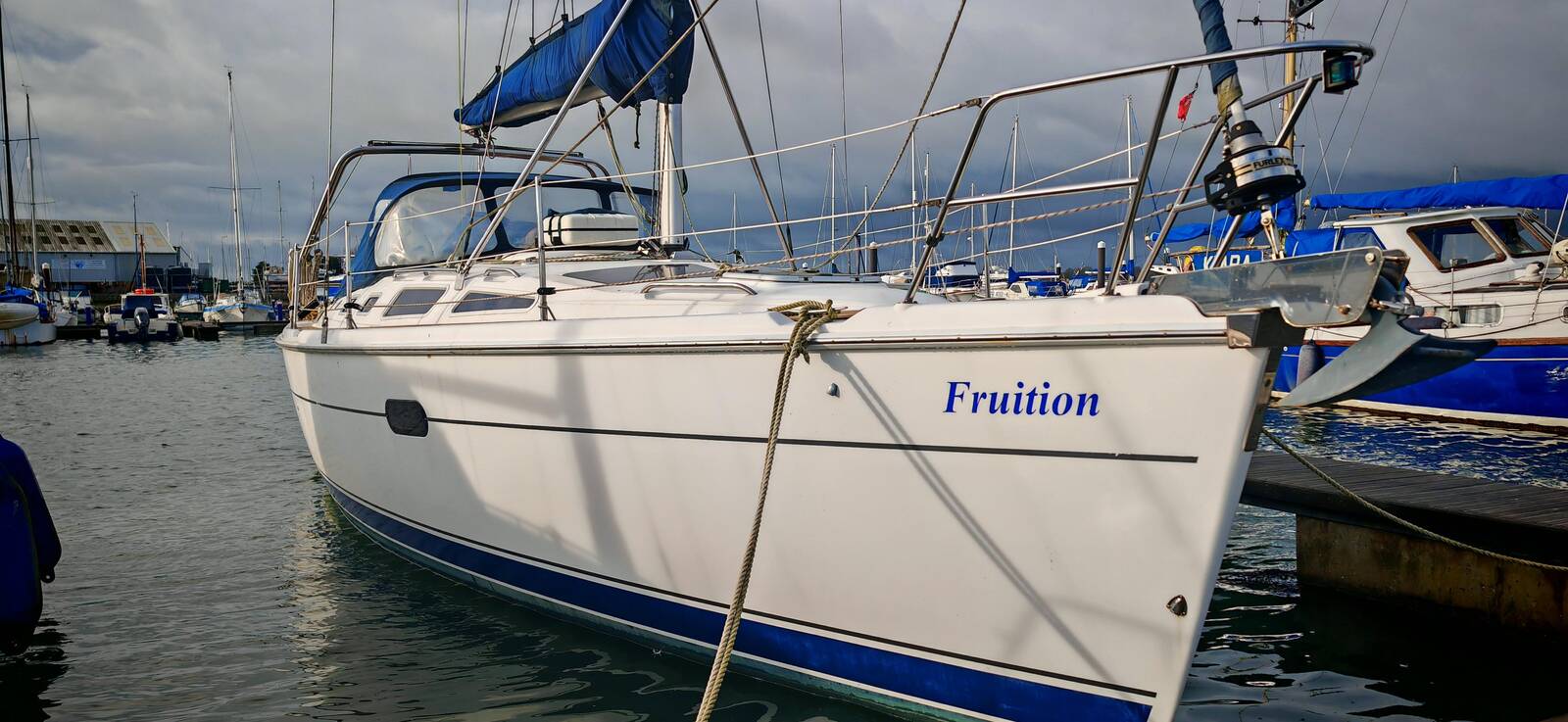 2003 Hunter Legend 356 Bilge keel
