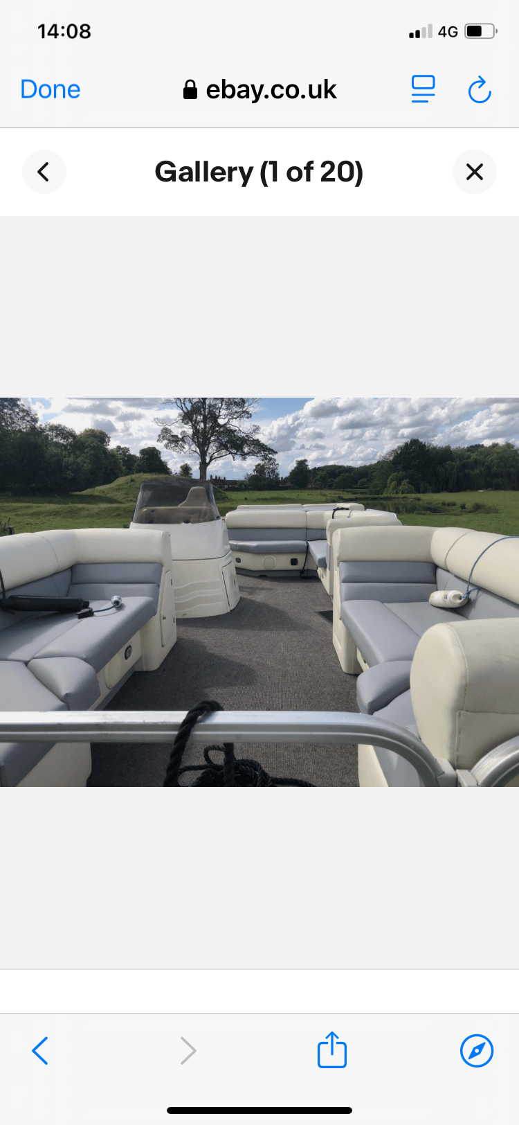 Sun Catcher Pontoon Boat with Trailer