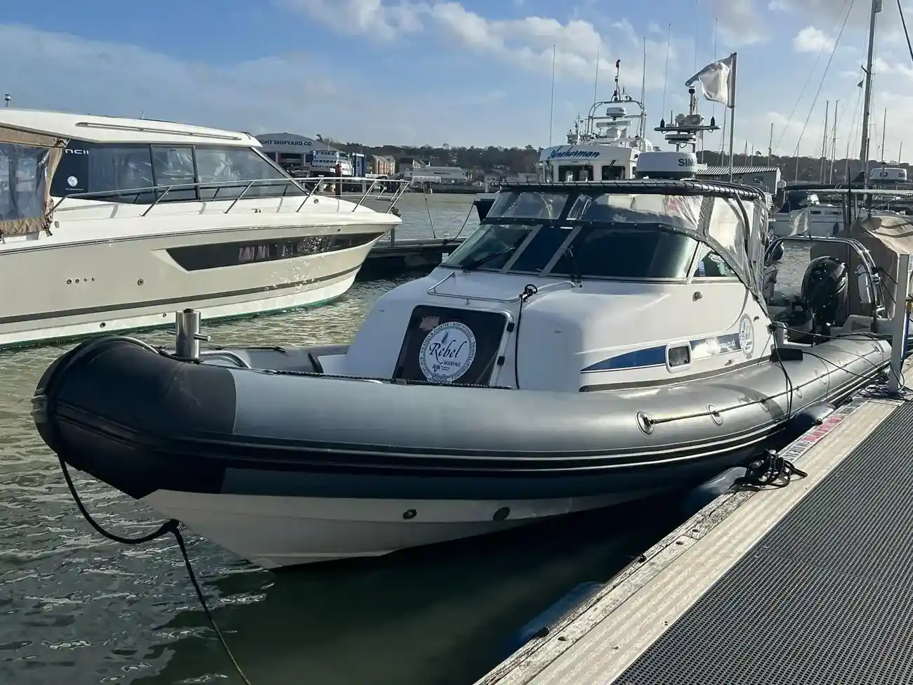 2001 Protector 8.5 Cabin Rib